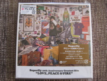 ☆Superfly♪LOVE, PEACE & FIRE☆初回限定盤☆ワーナーミュージック WPCL-12617/20☆帯付4枚組CD☆_画像1