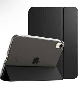 iPad Mini6 ケース 2021 TiMOVO カバー 黒　折りたたみ