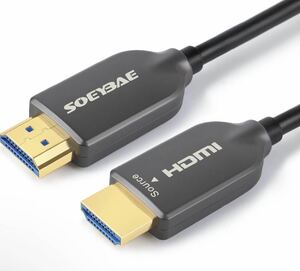 SOEYBAE 4K 光ファイバーHDMI ケーブル 10M 未使用