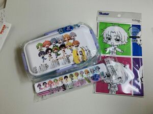 限定！カラフルピーチのランチボックスとお箸セット お弁当箱 弁当箱　新品未使用　