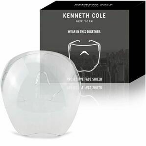 Kenneth Cole　クリア フェイスガード　プロテクトフェイスシールド　飛沫防止 超軽量　ケネスコールブランド　１個