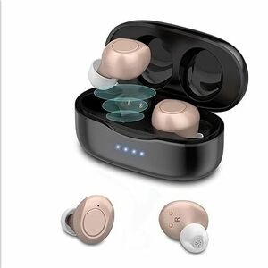  rechargeable compilation sound vessel earphone type compilation sound vessel seniours compilation sound vessel sound .. vessel ...... earphone type ear hole type USB rechargeable left right both for ear ( black + beige )