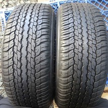 夏4本SET 会社宛送料無料 265/65R17×7.5J 112S ダンロップ グラントレック AT25 2021年製 アルミ ランドクルーザープラド サーフ NO,Z5713_画像7