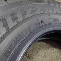 冬新品 4本 会社宛送料無料 165R13 8PR LT ブリヂストン BRIDGESTONE ブリザック VL1 プロボックス サクシード ADバン 店頭交換OK NO,Z4795_画像6