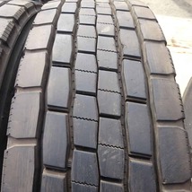 MIX 夏 2本SET 会社宛 送料無料 275/80R22.5 151/148 TB ダンロップ DECTES SP680 地山 バリ溝 MIX 高床 大型トラック SNOW NO,Z6136_画像4