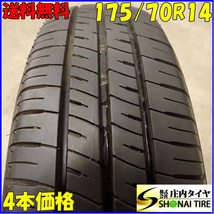 夏4本SET 会社宛 送料無料 175/70R14 84S オートバックス Maxrun Efficia 2023年製 ヴィッツ カローラ キューブ フィット ヤリス NO,E8993_画像1