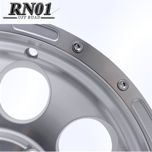 新品 4本価格 会社宛 送料無料 16×10J 6穴 139.7mm ET-27 M14 SHONE OFF-ROAD RN01 ポリッシュアルミ ランクル JWL車検対応 特価 NO,SH99の画像3