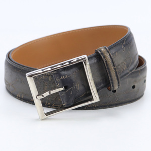  used Berluti BERLUTI Classic leather belt leather brand C0002-V2 rank :AB us-2 men's 