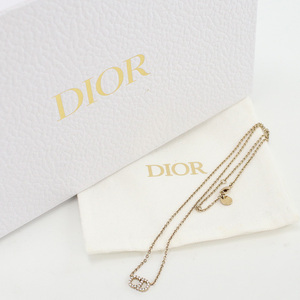 中古良品ディオールChristian Dior クレール ディ リュヌ ネックレス メタル N0717CDLCY D301 ゴールド系　 ランク：A us-2 レディース