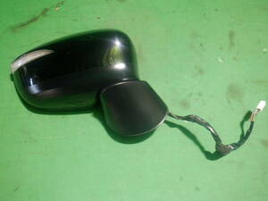 (C) Mazda CX-5 KE2AW original right door mirror 41W/ black electric storage heater / Turn attaching 9P