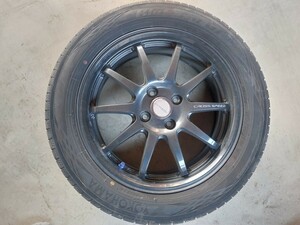 HOT STUFF CROSSSPEED CR10 BluEarth-GT AE51 195/55R16 4本セット