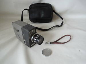 A / ELMO Elmo 8mm animation photographing machine 8-E ZOOM AUTO-EYE lens F:1.8 10-30mm made in Japan kenko 43Φ lens filter 