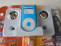 A / リンケージ ポータブルスピーカー LI-04SP 重低音 ポケットラジオ iPod MP3プレーヤー ポータブルCD ポータブルMD 2電源 未使用品_画像3