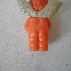 H / かなり古い 桜マーク セルロイド人形 天使 エンゼル スタンダード ドール MEDE IN JAPAN 日本製 中古品の画像5
