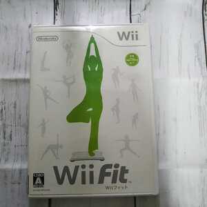 Wiiソフト Wii Fit 説明書あります。