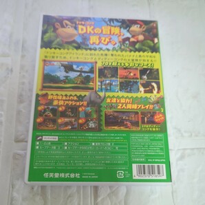 空箱として販売、ディスクはオマケ、取引説明書なし Wii ドンキーコング リターンズの画像3