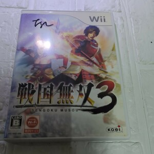 【Wii】 戦国無双3 （通常版）取引説明書なし。ディスクにすりきずがあります