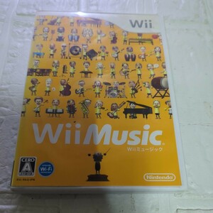 Wiiソフト wii Music取引説明書付ディスクにすりきずがあります