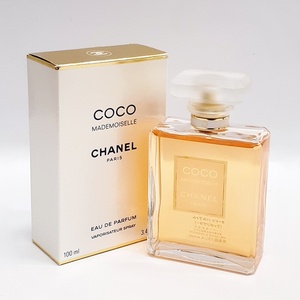 送料無料 CHANEL COCO ココ マドモアゼル オードゥパルファム EDP ヴァポリザター 100ml 残量9割程 シャネル ブランド 香水 (現状品)