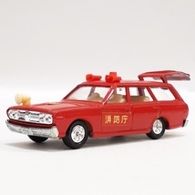 (完全現状品) TOMY トミカ 黒箱 78 セドリック ファイアチーフカー 消防庁 日本製 当時物 No.47 tomica 詳細不明 (ジャンク扱い) ※t3_画像2