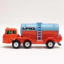 (完全現状品) TOMY トミカ 黒箱 91 ふそう LPG ローリー LPガス 日本製 当時物 No.7.90.91 FUSO tomica 詳細不明 (ジャンク扱い) ※t18_画像6