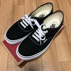 【新品未使用】VANS AUTHENTIC/バンズ オーセンティック BLACK US10(28cm) US企画