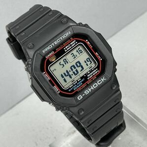 美品 CASIO G-SHOCK GW-M5610-1JF タフソーラー 電波受信 電波ソーラー マルチバンド6 スクウェア ブラック スピード オリジンモデル の画像2