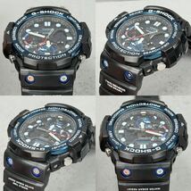 美品 G-SHOCK GN-1000B-1AJF GULFMASTER ガルフマスター 方位.温度計搭載 ツインセンサー アナログ/デジタル アナデジ 反転液晶 ブラック_画像4