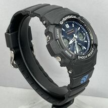 極美品 G-SHOCK AWG-M100SB-2AJF タフソーラー 電波受信 電波ソーラー マルチバンド6 アナログ/デジタル アナデジ ブラック ネイビー_画像6