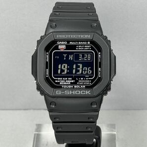 未使用同様 極美品 G-SHOCK GW-M5610-1BJF タフソーラー 電波受信 電波ソーラー マルチバンド6 スクウェア ブラック スピード 反転液晶の画像5