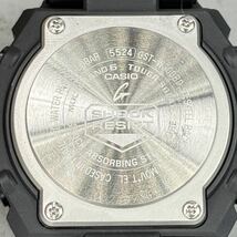 極美品 G-SHOCK GST-W300BD-1AJF Gスチール G-STEEL タフソーラー 電波受信 電波ソーラー マルチバンド6 ゴールド メタルバンド アナデジ_画像8