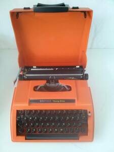 [TN-568] rare goods /BROTHER Young Elite typewriter / retro / Vintage / antique [HK]