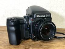 マミヤ MAMIYA　通電確認済 Mamiya 645 Pro TL 中判フィルムカメラ　Sekor C 80mm F/2.8 N　レンズ　通電 巻き上げ音確認済　ジャンク扱い_画像2