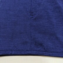 ☆AC163 UNIQLO ユニクロ メンズ M 長袖 ジップアップ パーカー 紺 ネイビー 薄手 フード付き フルジップ_画像5