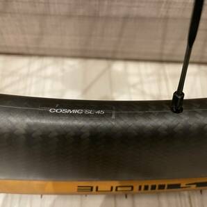 美品 MAVIC COSMIC SL45 DISC マビック コスミック ディスク チューブレス ホイール・タイヤ前後セットの画像8