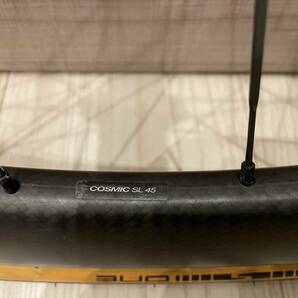 美品 MAVIC COSMIC SL45 DISC マビック コスミック ディスク チューブレス ホイール・タイヤ前後セットの画像9