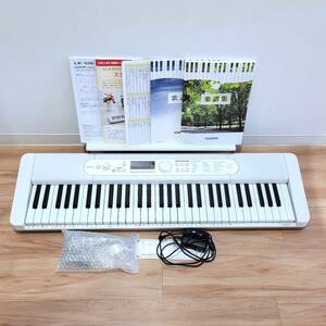 【3030】CASIO カシオ Casiotone LK-526 電子ピアノ ほぼ未使用 動作確認済み 説明書 付属付 楽器 音楽