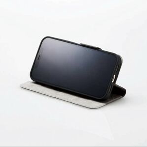 エレコム iPhone13 iPhone14ソフトレザーケース 磁石付きの画像5