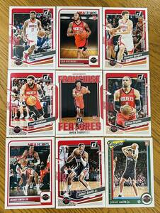 Rockets 9枚セット Amen Thompson RC / Cam Whitmore RC / Jabari Smith Jr. RC / Dillon Brooks / VanVleet 他