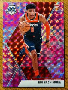 2019-20 Panini Mosaic Rui Hachimura RC #231 八村塁 Camo Pink Prizm