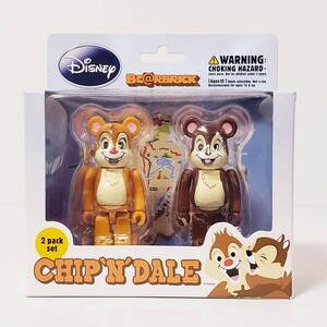 BE@RBRICK ベアブリック CHIP&DALE チップ&デール 100% 開封