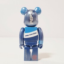 BE@RBRICK ベアブリック PEPSI ペプシ 香港限定 100%④_画像3