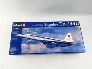 未開封 レベル1/144 ツポレフ Tu-144D 旅客機 未組立 Tupolve Revell 飛行機 プラモデル 玩具 1円～ B