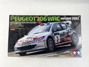 未組立 タミヤ 1/24 B プジョー 206WRC PEUGEOT TAMIYA 2002 スポーツカーシリーズ プラモデル 玩具 1円～