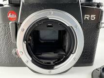 ライカ LEICA R5 ブラック ボディ フィルム マニュアルフォーカス 一眼レフカメラ 【中古】１円～　当時物_画像5