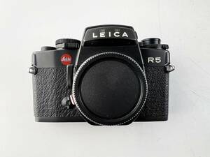 ライカ LEICA R5 ブラック ボディ フィルム マニュアルフォーカス 一眼レフカメラ 【中古】１円～　当時物