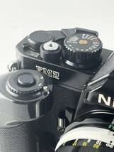 １円～ Nikon FM2 フィルムカメラ 一眼レフカメラ ブラック ボディ 28mm 3.5 レンズ シャッター確認済み_画像4