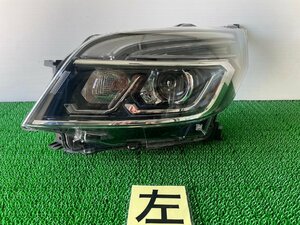 【即決】送料込 目立つキズ無 B21A デイズルークス ハイウェイスター ヘッドライト ランプ 左 LED コイト 100-6712J 割れなし（BP0075D-3）