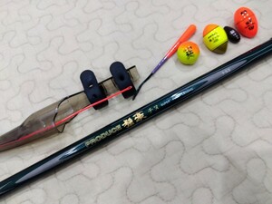 磯竿　良品　ダイコー　強豪チヌ　1−53　ウキ５個