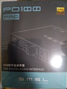 【新品未使用】SMSL PO100PRO MQA DDC XMOS XU316 デジタルアナログ オーディオコンバーター USB インターフェイス コンバーター
